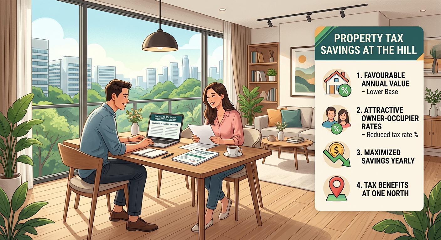How Much Can You Save on Property Tax at The Hill at One North? - Illustration 1