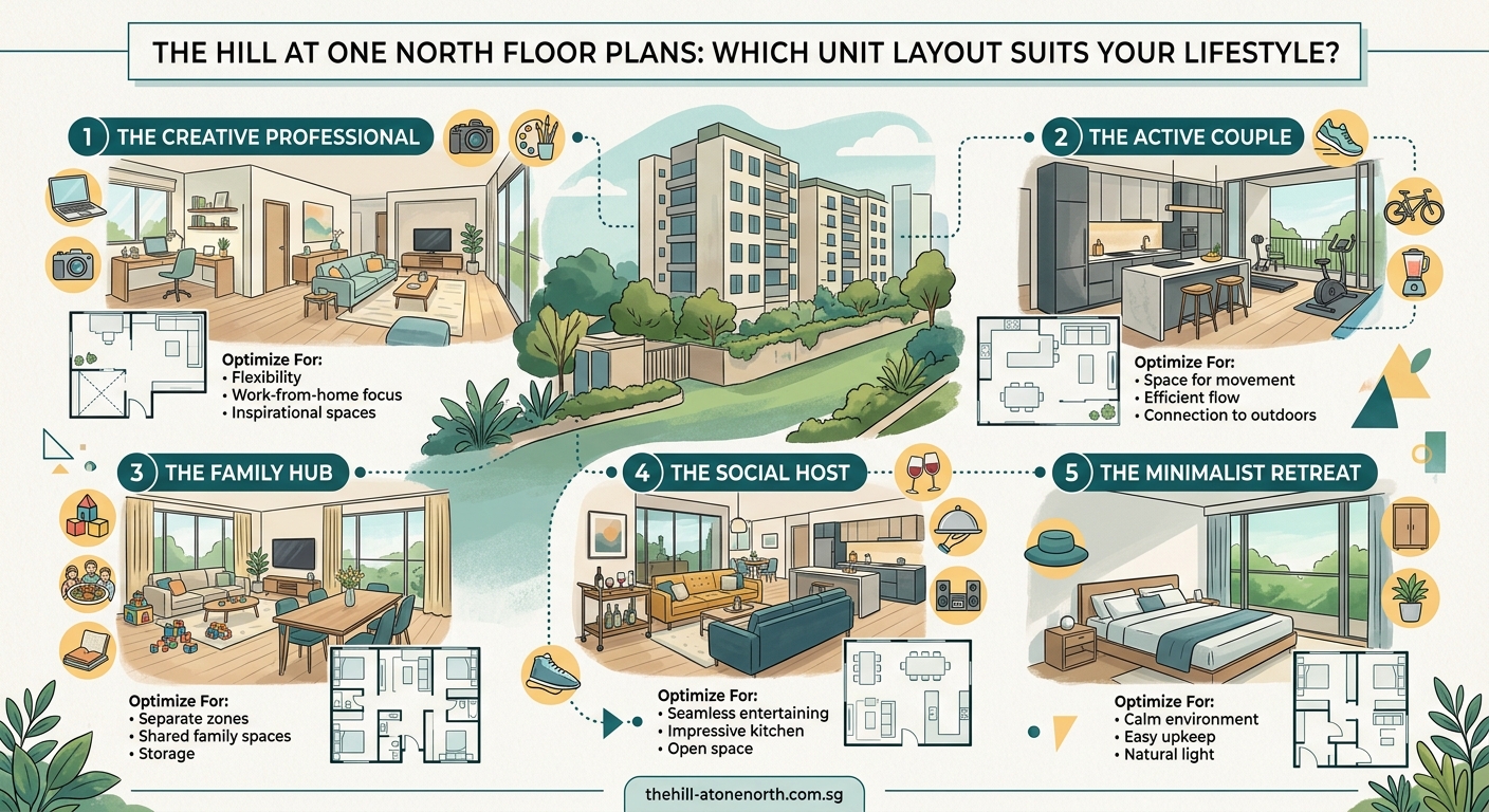 The Hill at One North Floor Plans: Which Unit Layout Suits Your Lifestyle? - Illustration 2