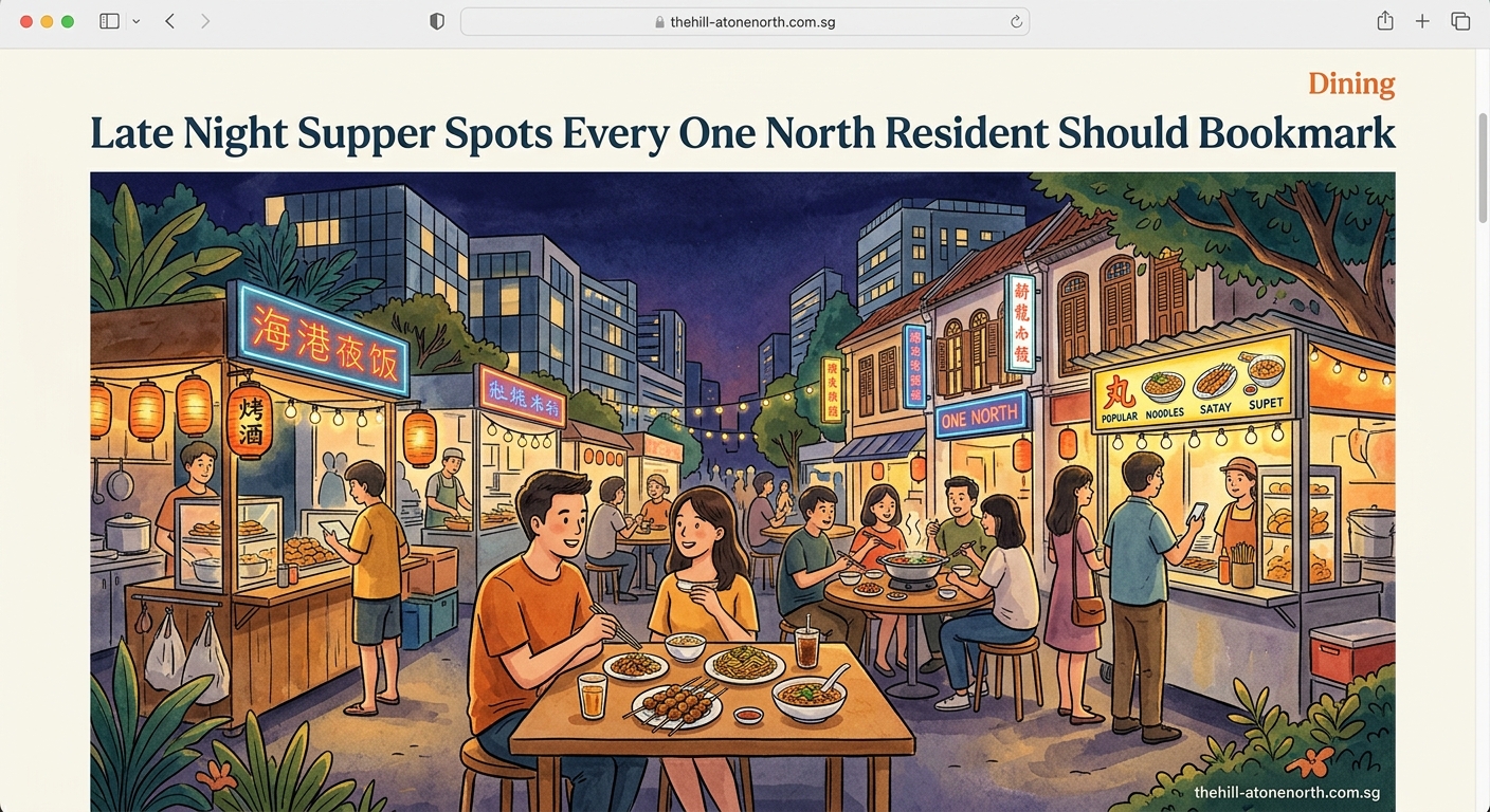 Late Night Supper Spots Every One North Resident Should Bookmark - Illustration 1