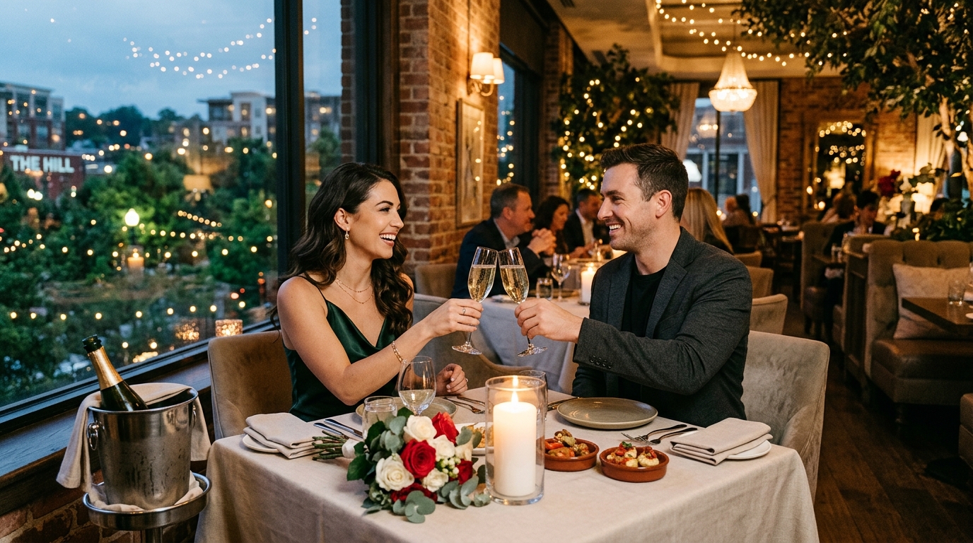 Where to Celebrate Special Occasions: Romantic Restaurants Near The Hill - Illustration 2