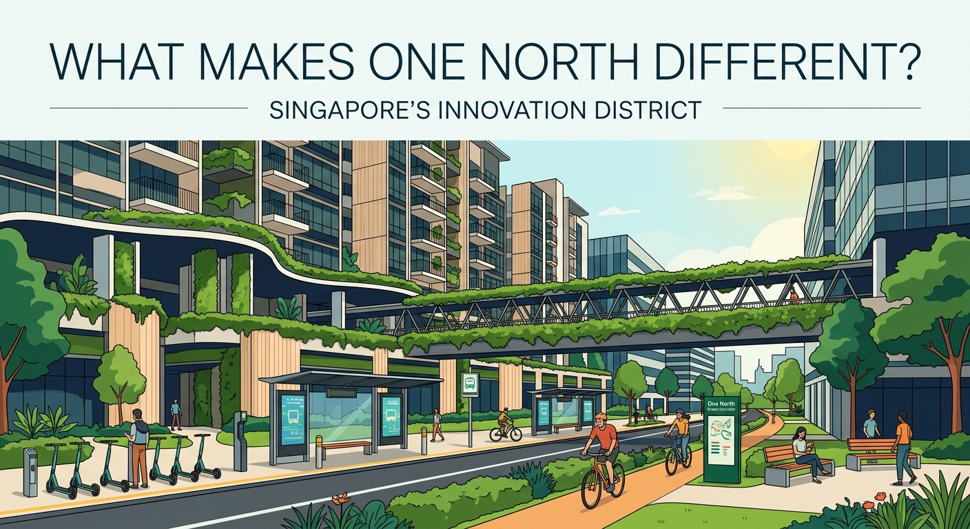 What Makes One North Different from Other Singapore Neighbourhoods? - Illustration 1