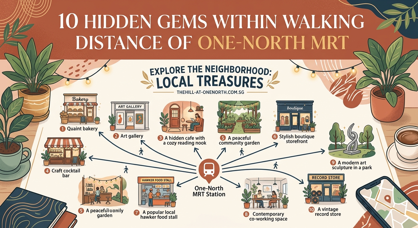10 Hidden Gems Within Walking Distance of One North MRT - Illustration 1