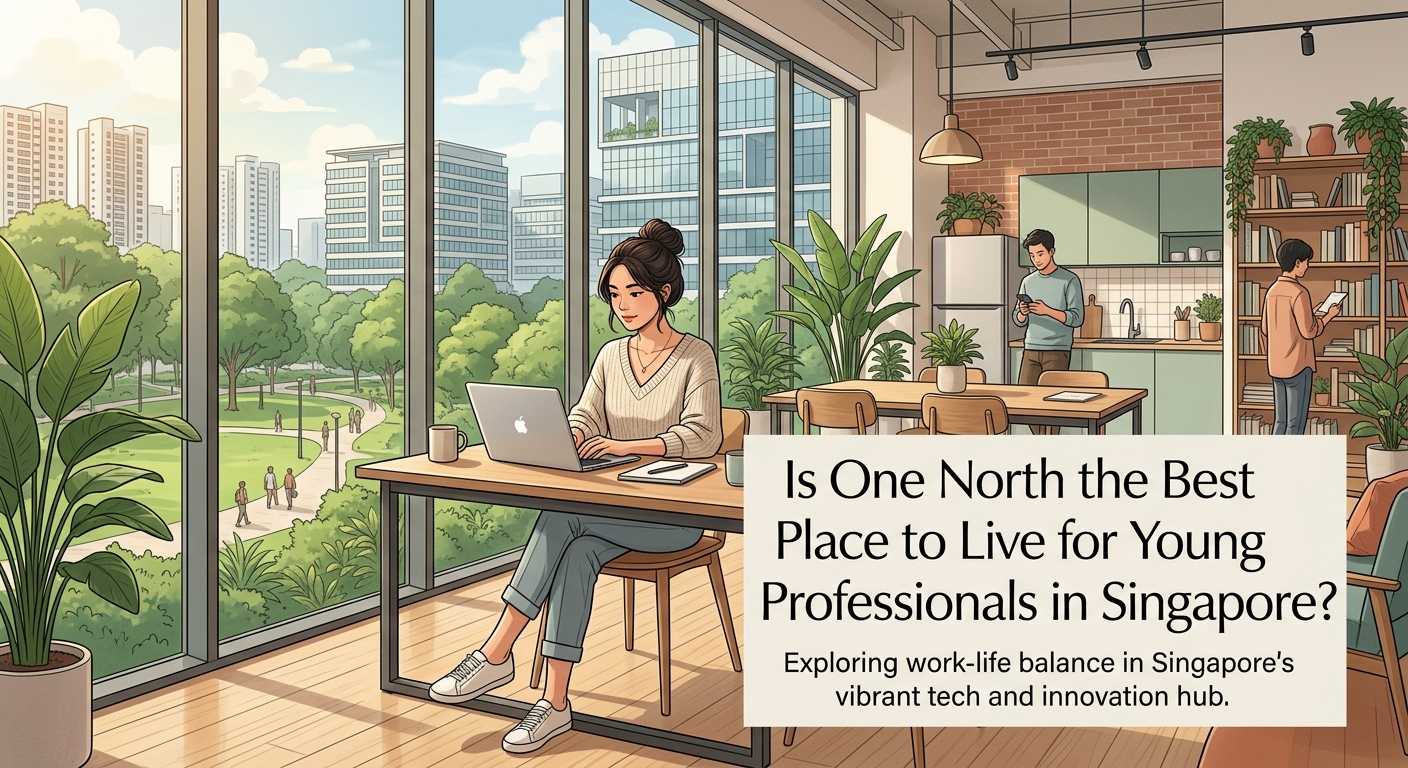 Is One North the Best Place to Live for Young Professionals in Singapore? - Illustration 1