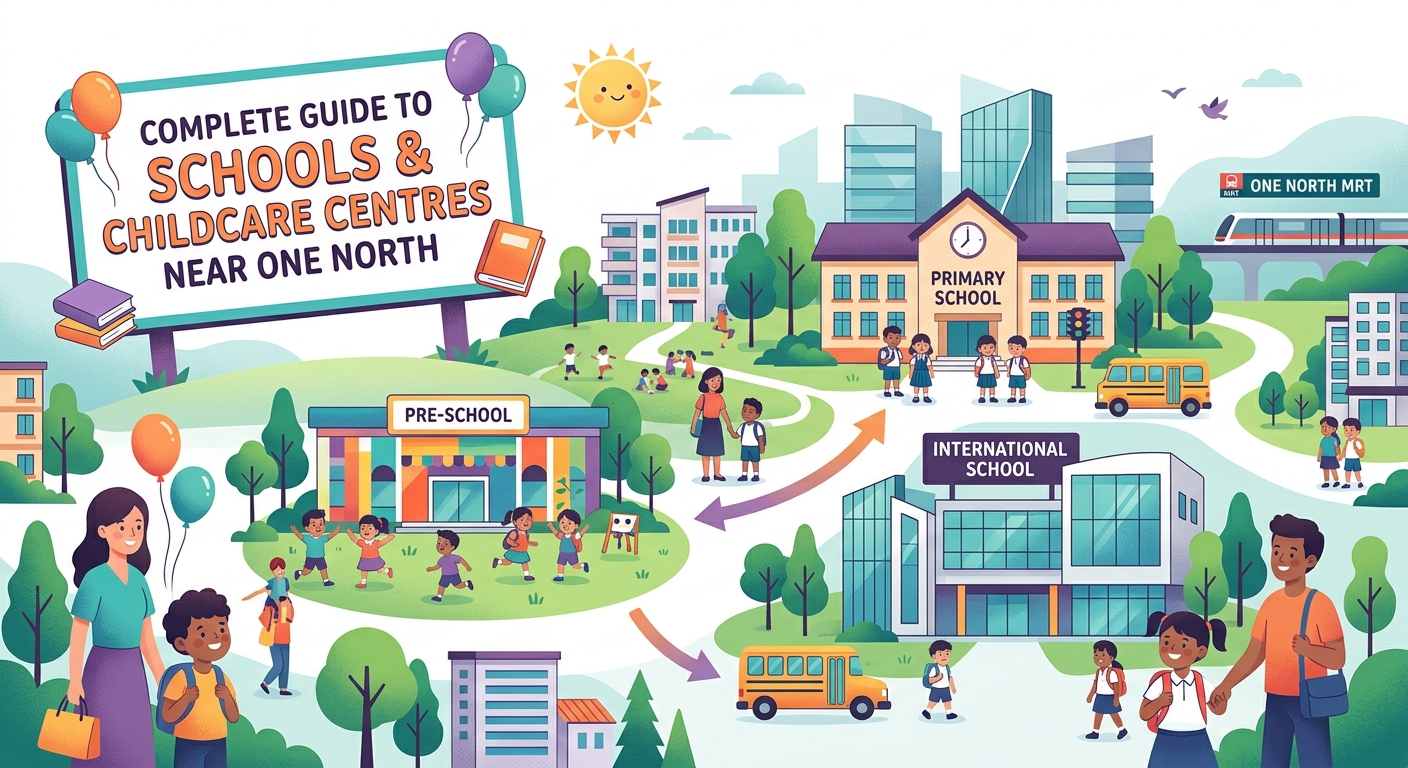 Complete Guide to Schools and Childcare Centres Near One North - Illustration 1