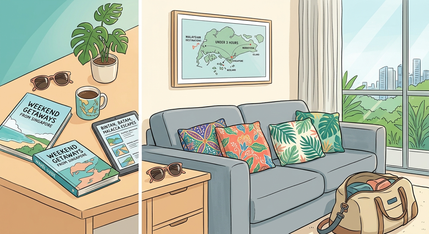 Weekend Getaways Within 3 Hours of Singapore: Perfect Escapes for One North Residents - Illustration 1