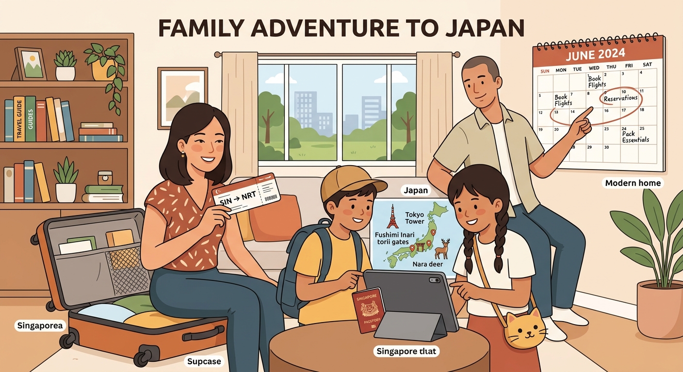 How to Plan a Family-Friendly Holiday to Japan from Singapore in 2026 - Illustration 1