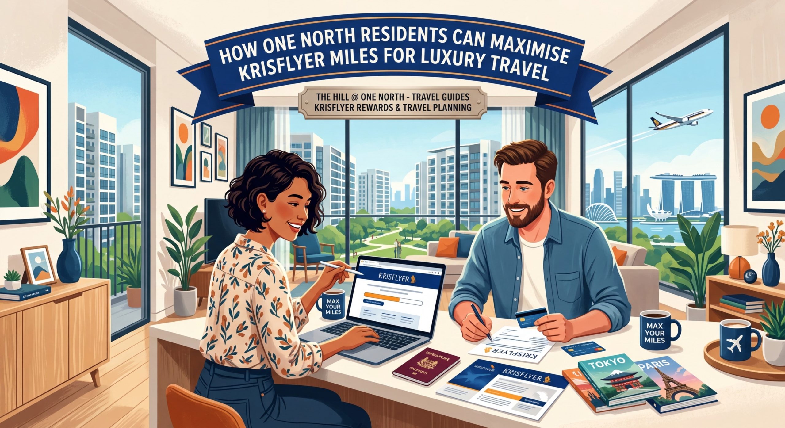 How One North Residents Can Maximise KrisFlyer Miles for Luxury Travel - Illustration 1