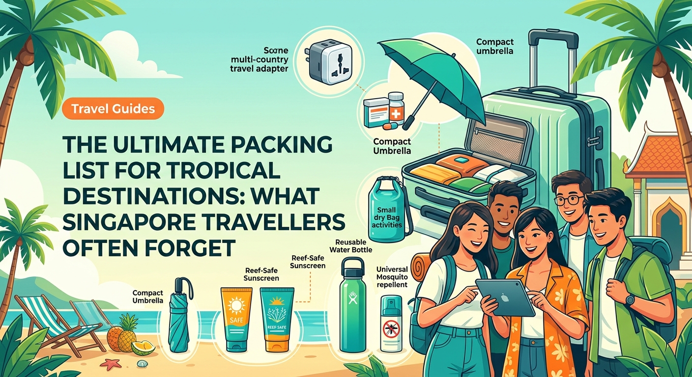 The Ultimate Packing List for Tropical Destinations: What Singapore Travellers Often Forget - Illustration 2