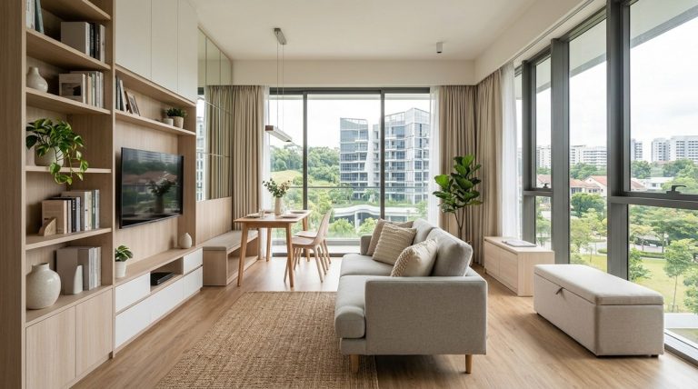 5 Interior Design Tips to Maximise Space in Your Hill at One North Condo