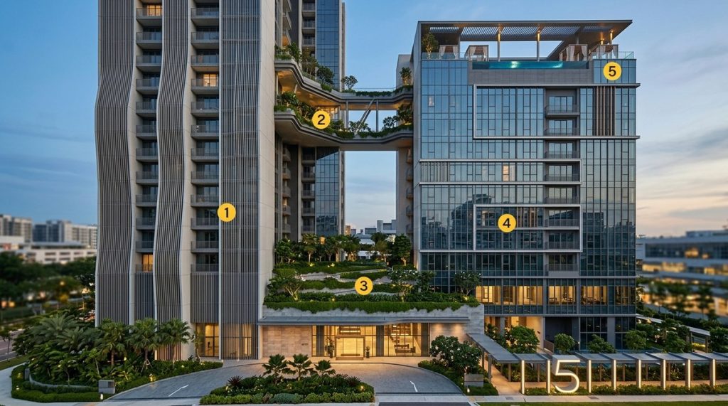 The Top 5 Architectural Designs That Make The Hill at One North Stand Out