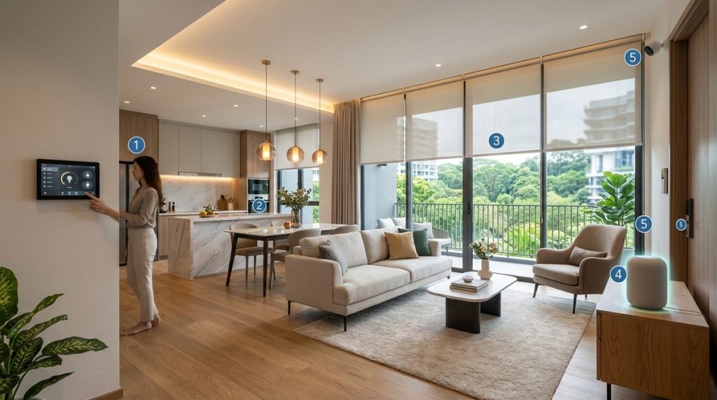 The Top 5 Smart Home Features Every Residence at The Hill at One North Should Have